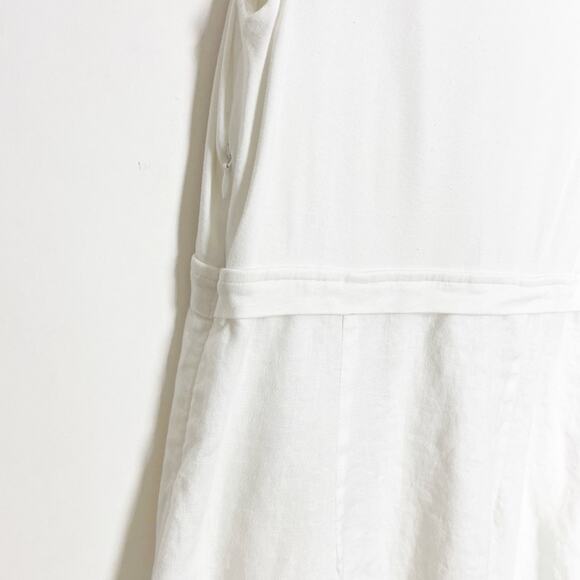 Boden White Sleeveless Dress - Picture 8 of 10